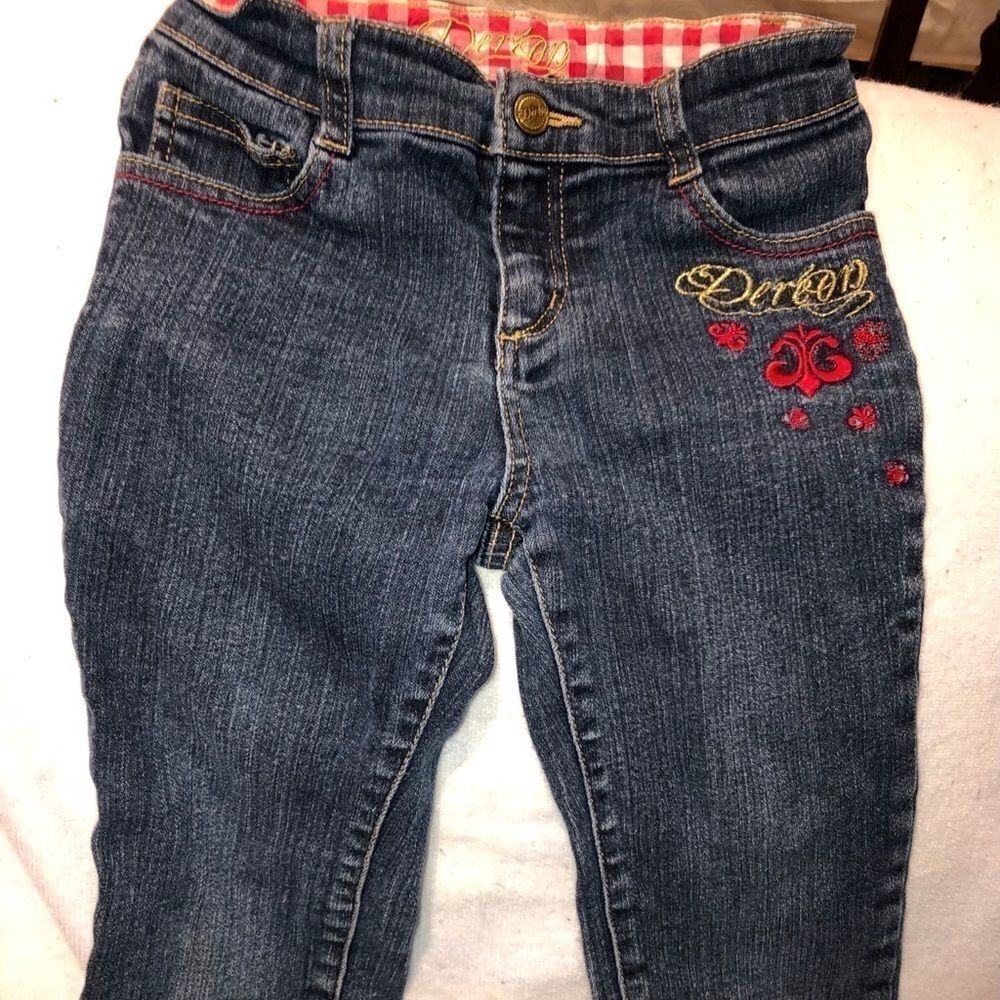 GUC Girl’s Size 6 Dereon Denim Blue Jeans